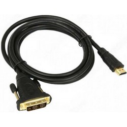 Шнур HDMI-DVI-D 1.8м GEMBIRD CC-HDMI-DVI-6