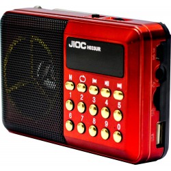 Радиоприемник JOC H033UR красный