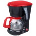Кофеварка ВАСИЛИСА КВ1-600 черная с красным
