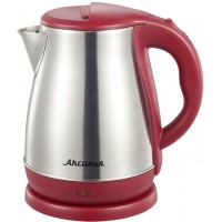 Чайник АКСИНЬЯ КС-1050 бордовый нерж