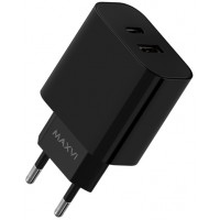 Cетевое зарядное устройство Maxvi CHL-602PD black