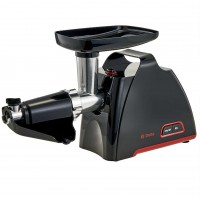 Мясорубка DELTA DL-6105M черный с красным