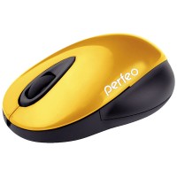 Мышь PERFEO PF-7087-WOP-G SPACE золотая