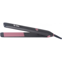 Щипцы для волос DELTA DL-0534 черные с розовым
