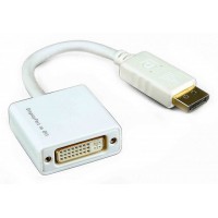 Переходник Display port (male) to DVI (female)