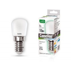 Лампа светодиодная CAMELION T26 E14 2W(105lm 220°) 4500K 4K матовая 51x22 для холодильников и вытяжек LED2-T26/845/E14