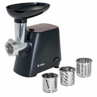 Мясорубка DELTA DL-6106M черный с красным