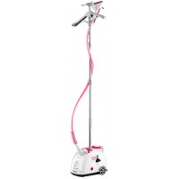 Отпариватель DELTA LUX DL-858PS белый с розовым