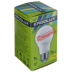 Лампа светодиодная ERGOLUX LED-A60-13W-E27-3K