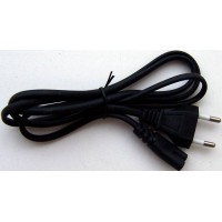Шнур питания C7 REXANT 11-1101 магнитофонный 1.8 м PE черный 2x0.5