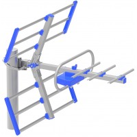 Антенна уличная HARPER ADVB-3210, активная, blue
