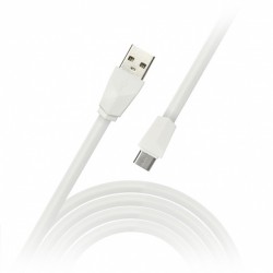Шнур USB Am - microUSB 1.2м SMARTBUY iK-12r white