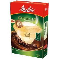 Кофефильтр бумажный MELITTA Gourmet 1х4 80шт