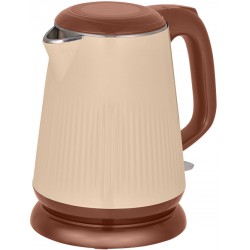 Чайник АКСИНЬЯ КС-1030 бежевый с коричневым
