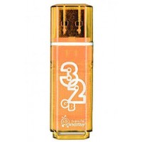 Флеш-диск USB 32GB SMARTBUY glossy orange SB32GBGS-Or